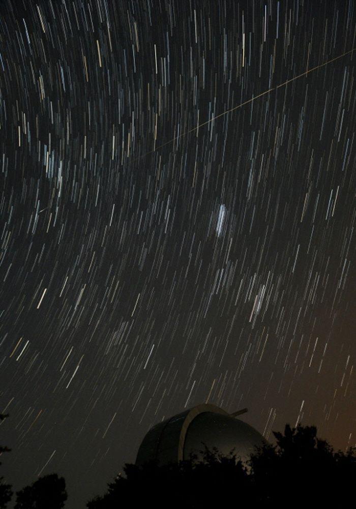 最美流星雨奇景七夕图片