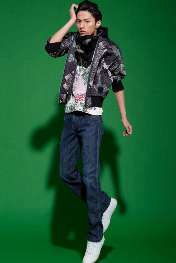 中国新锐男模刘畅图片