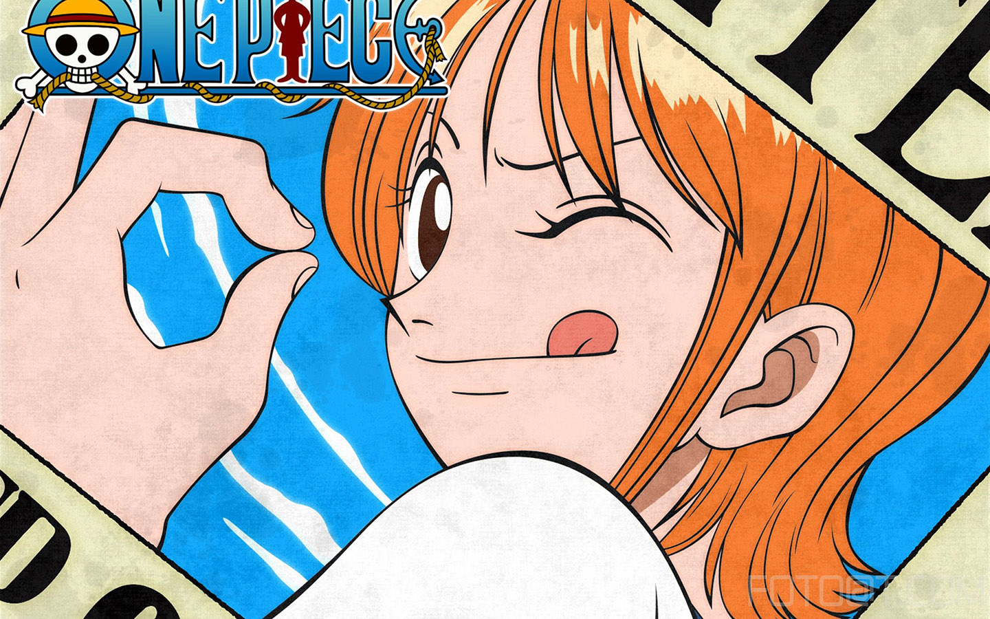 海贼王女主角娜美动漫壁纸