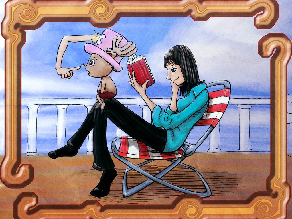 海贼王妮可动漫壁纸