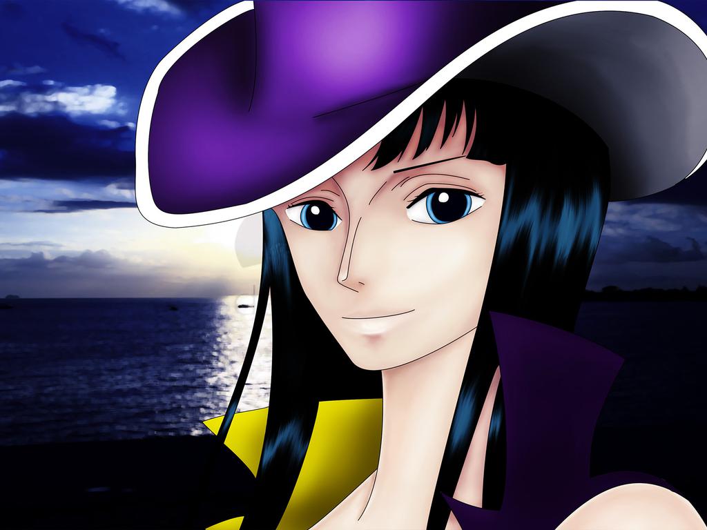 海贼王妮可动漫壁纸