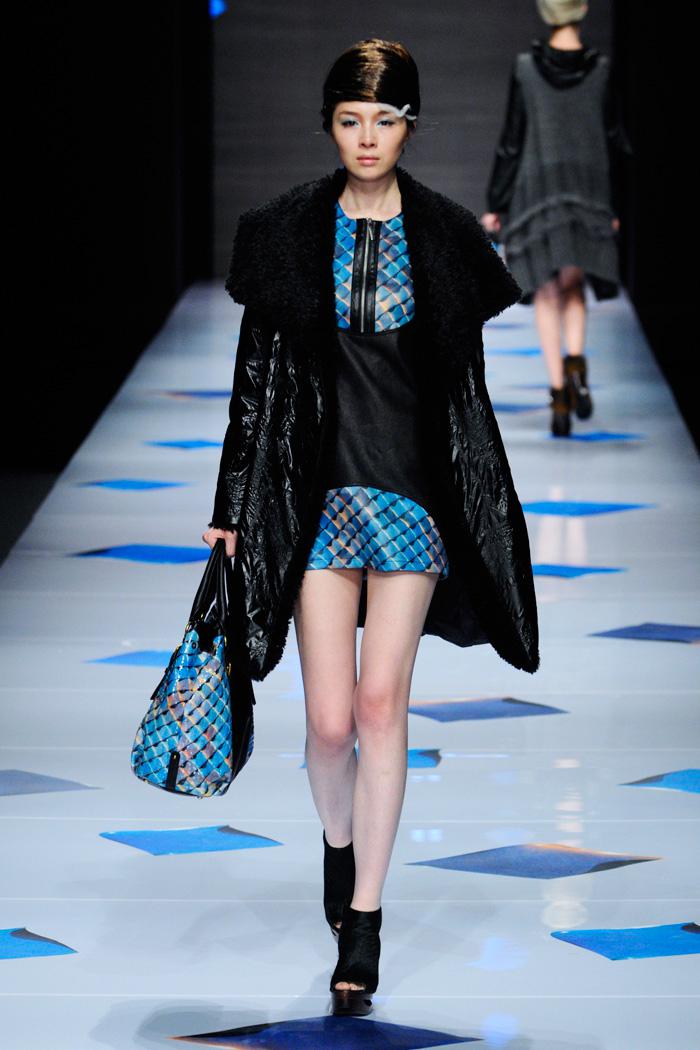 中国时装模特刘彤彤图片