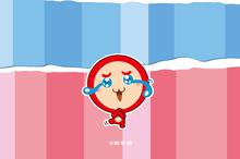 可爱红色佛果果壁纸