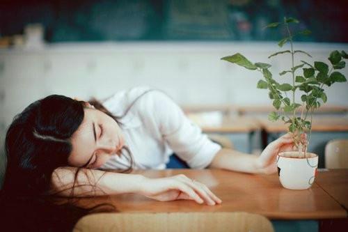 如花的唯美女孩图片