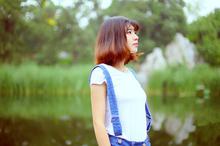 森系女生意境图片