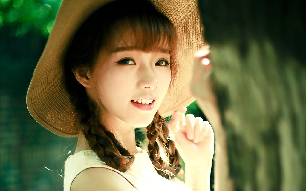 清纯美女甜美写真壁纸