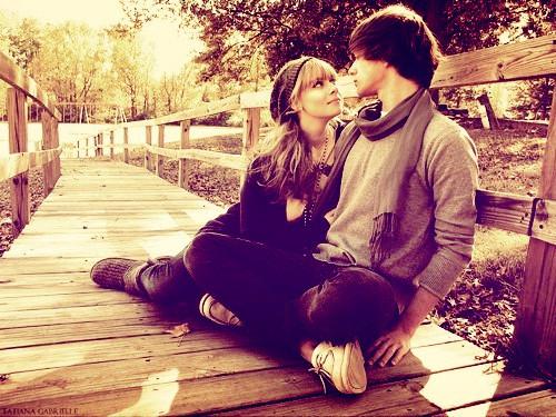 幸福的情侣图片