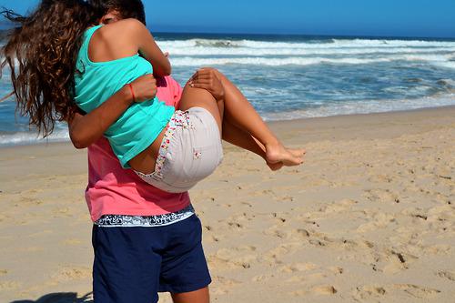 相爱的欧美范情侣图片