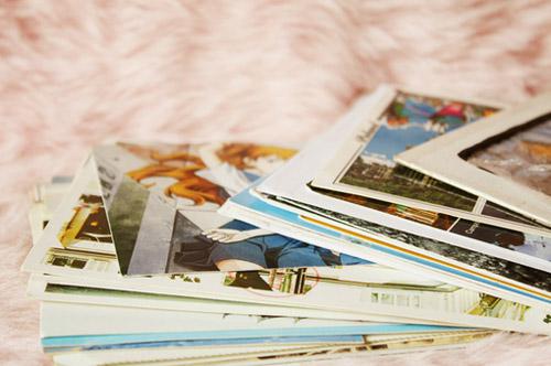 远方的想念明信片图片