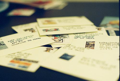 远方的想念明信片图片