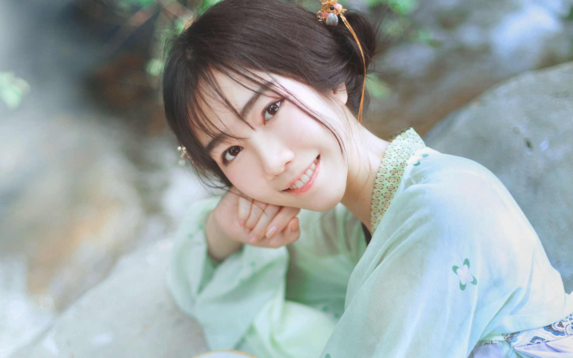 古装小美女写真壁纸