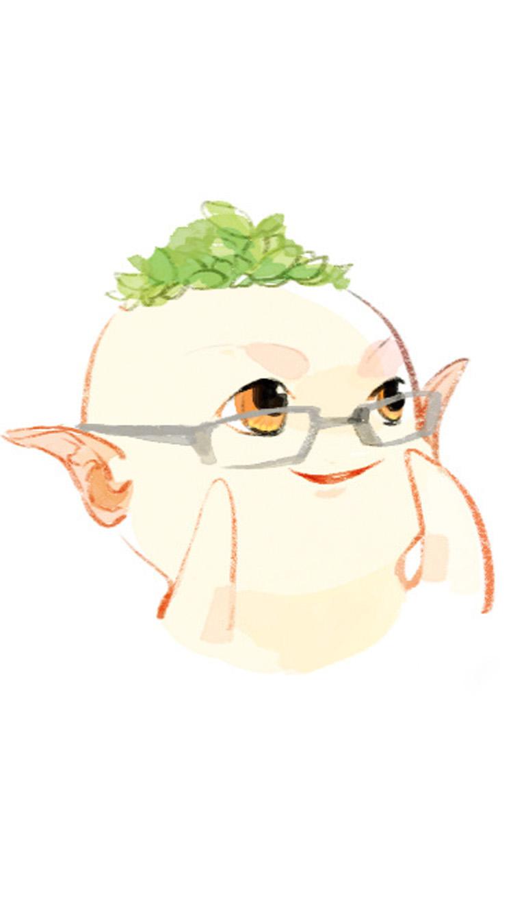 萌货胡巴可爱表情手机壁纸