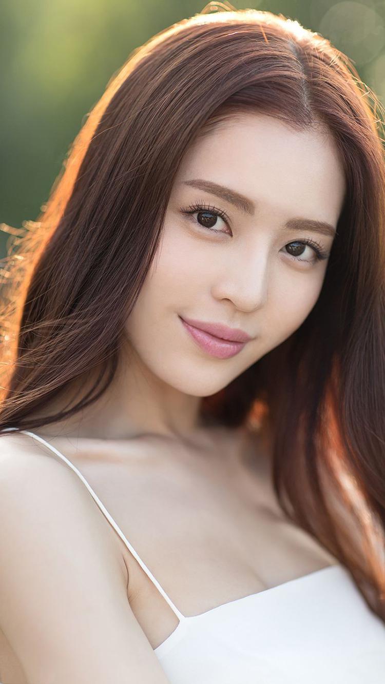 深大校花甜美性感手机壁纸