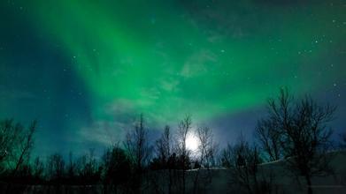 唯美绚丽的极光