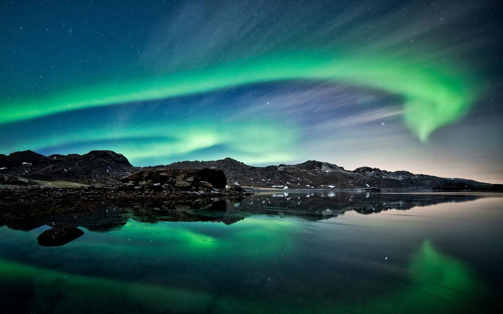 唯美绚丽的极光