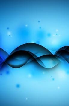 简约梦幻蓝色-1