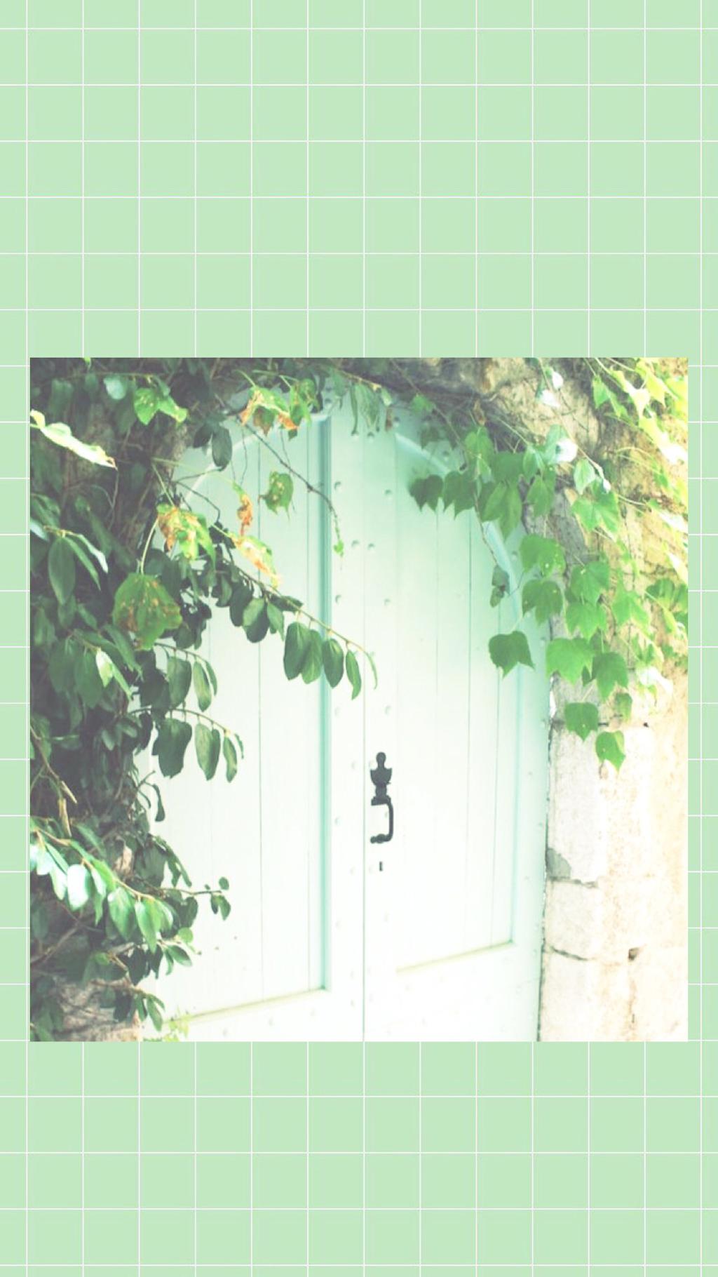 薄荷绿创意清新,高清图片,手机锁屏桌面-壁纸族