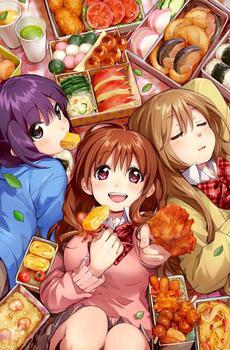 幸腹涂鸦动漫美女