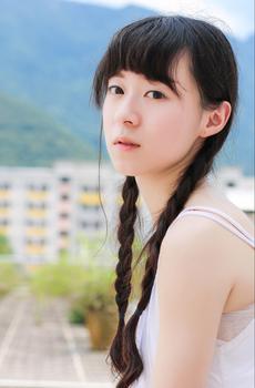 双马尾小清新美女-2
