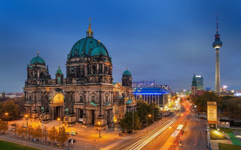 德国柏林夜景