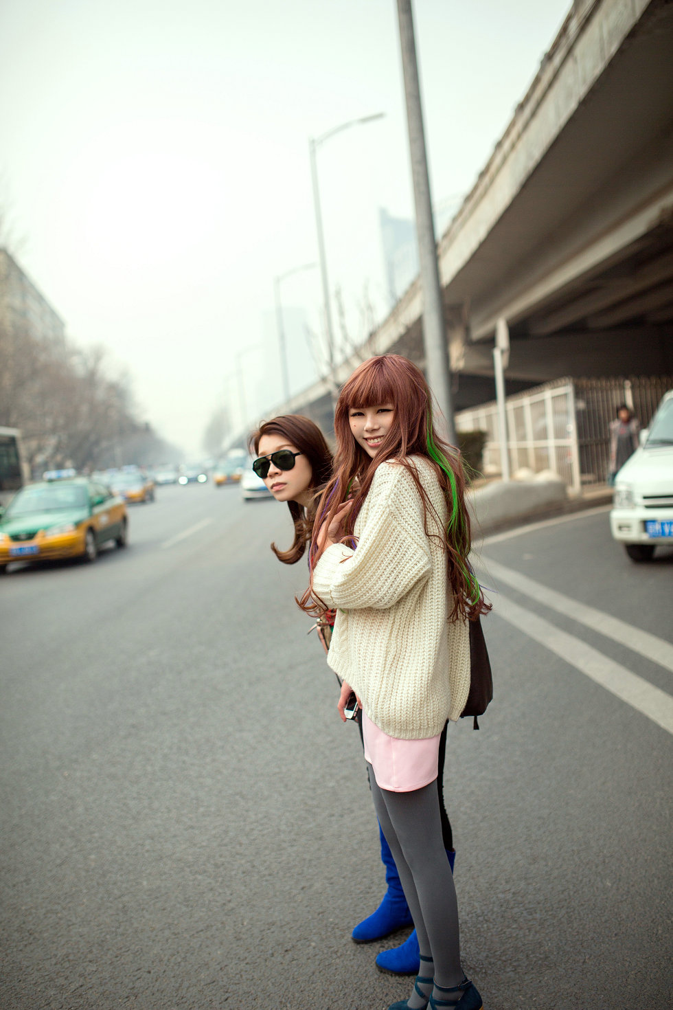 网络人气组合嘉宝贝儿糖糖性感写真