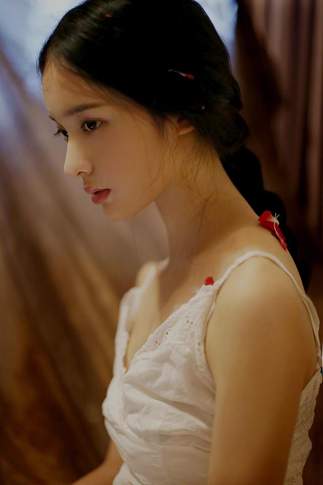 复古美女意境写真