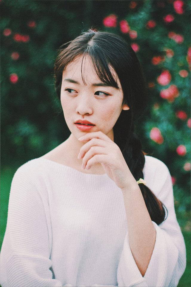 简约美女胶片风写真