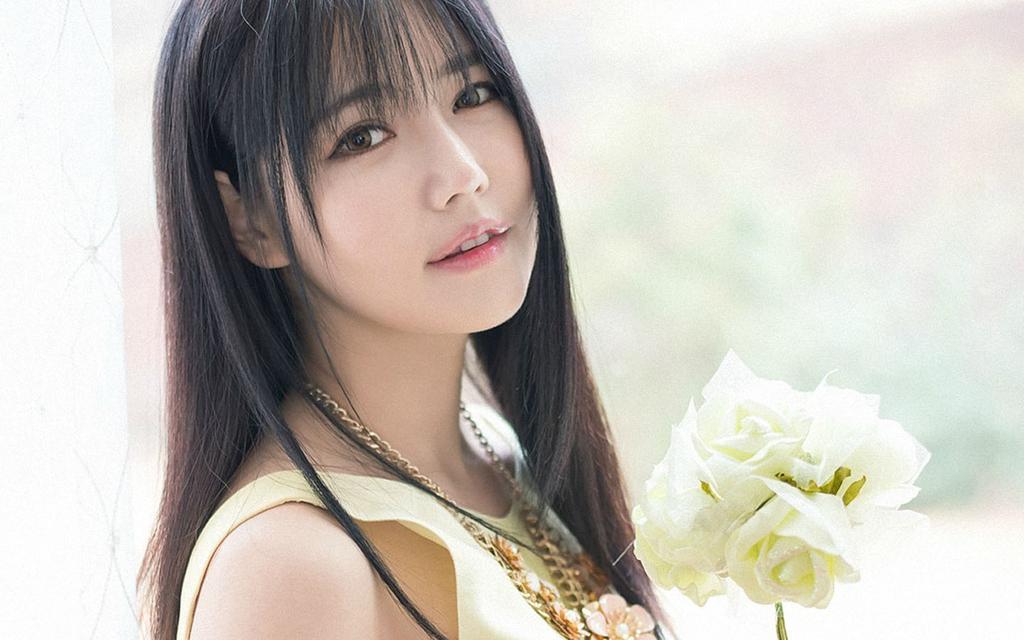 韩佳恩清新家居写真