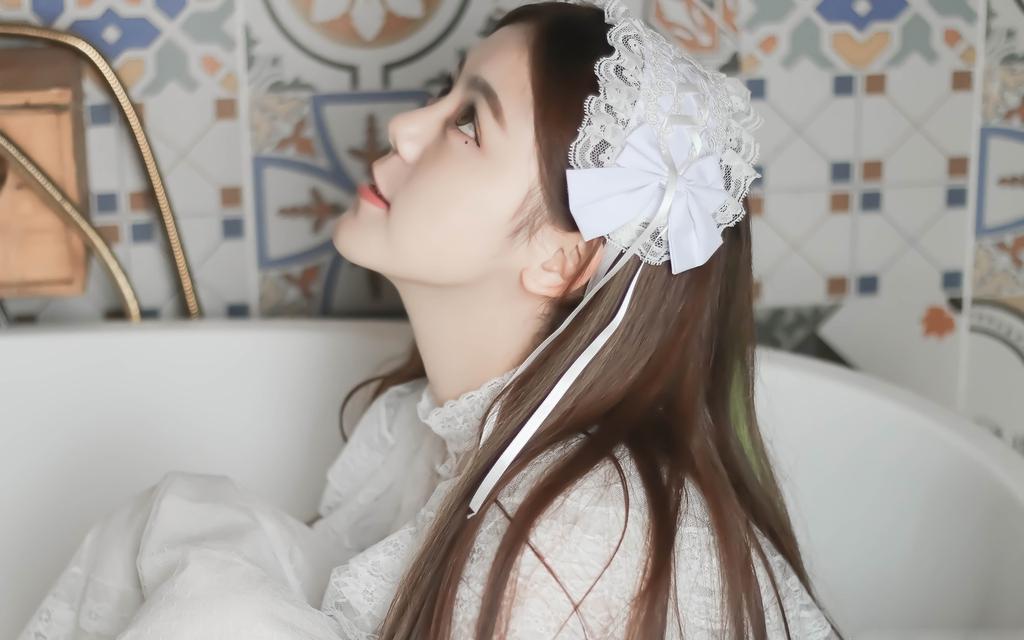 花印女孩肖洁少女风写真