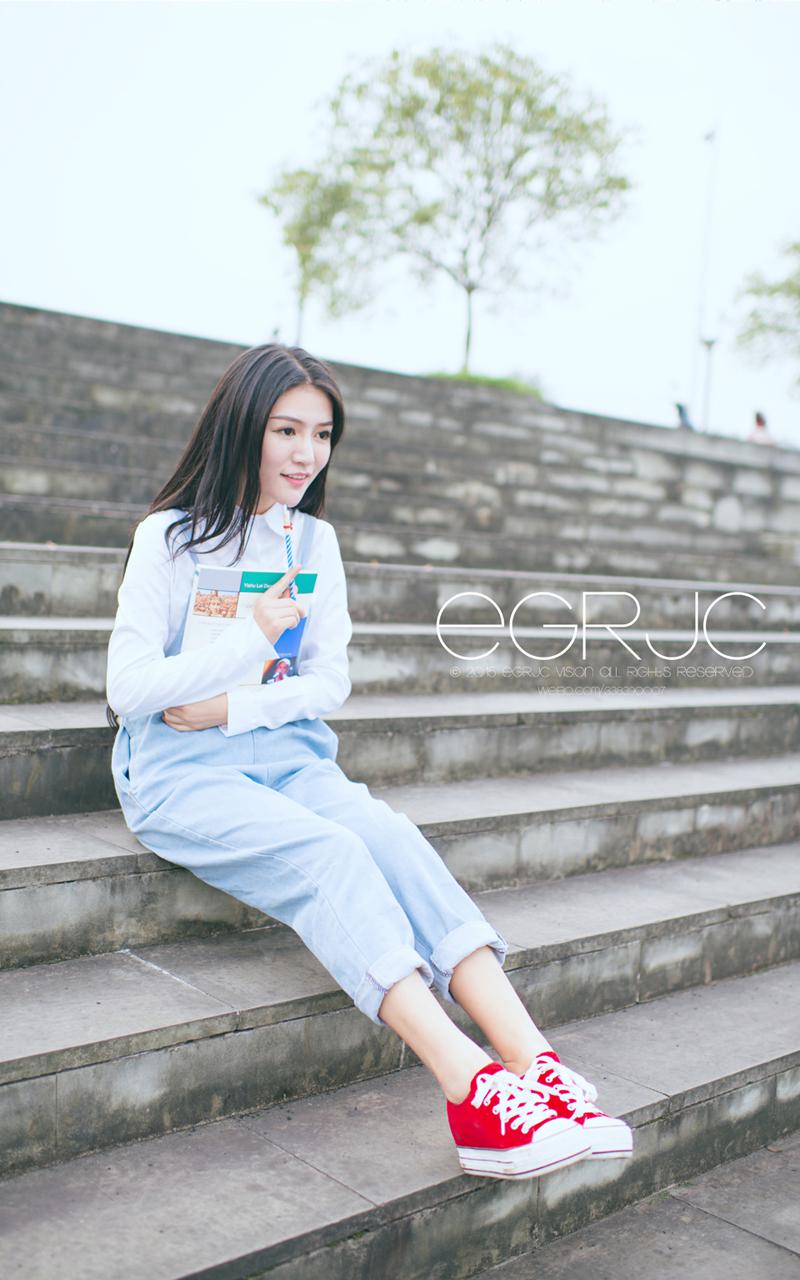 清纯长发美女写真