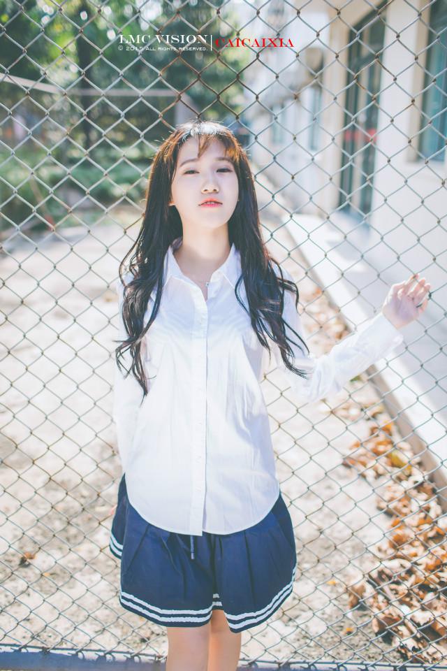 日系唯美校服美女