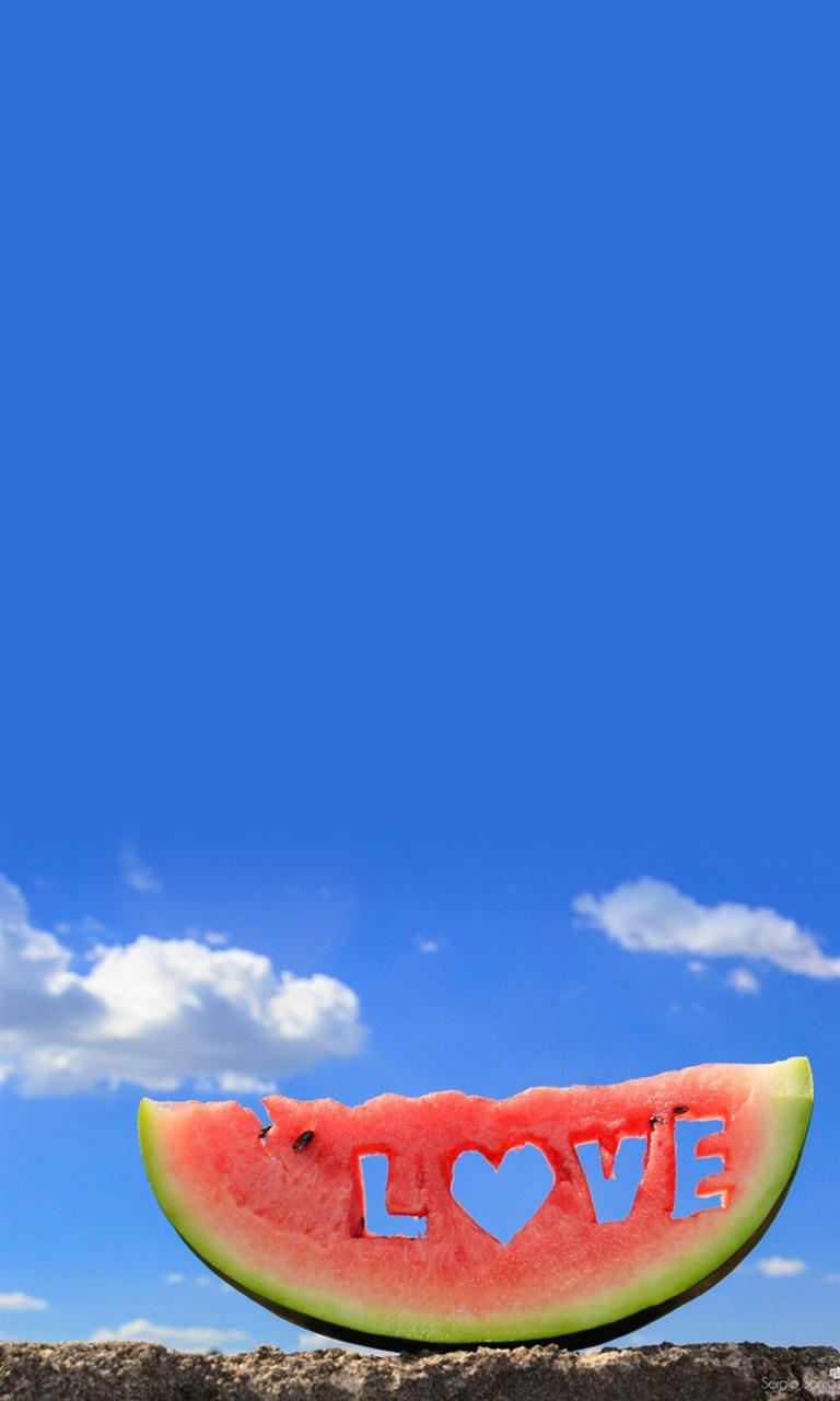 澄净的蓝色天空