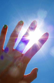 澄净的蓝色天空-3