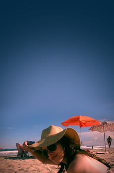 澄净的蓝色天空-5