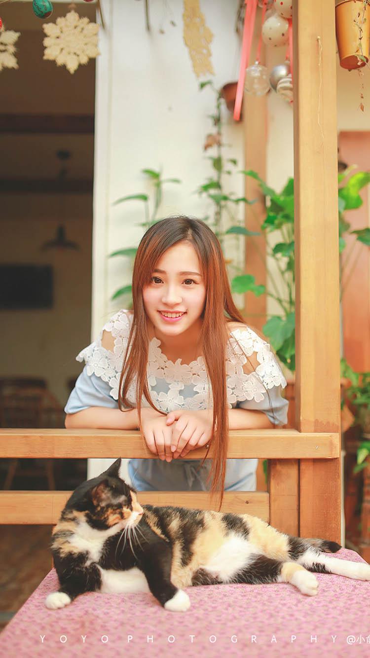 小清新美女户外写真