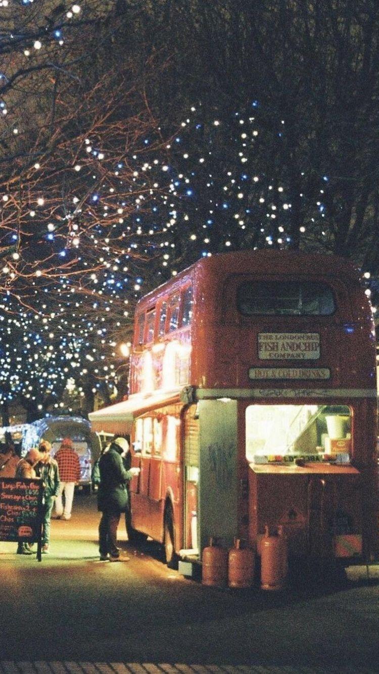 小清新美丽的夜景