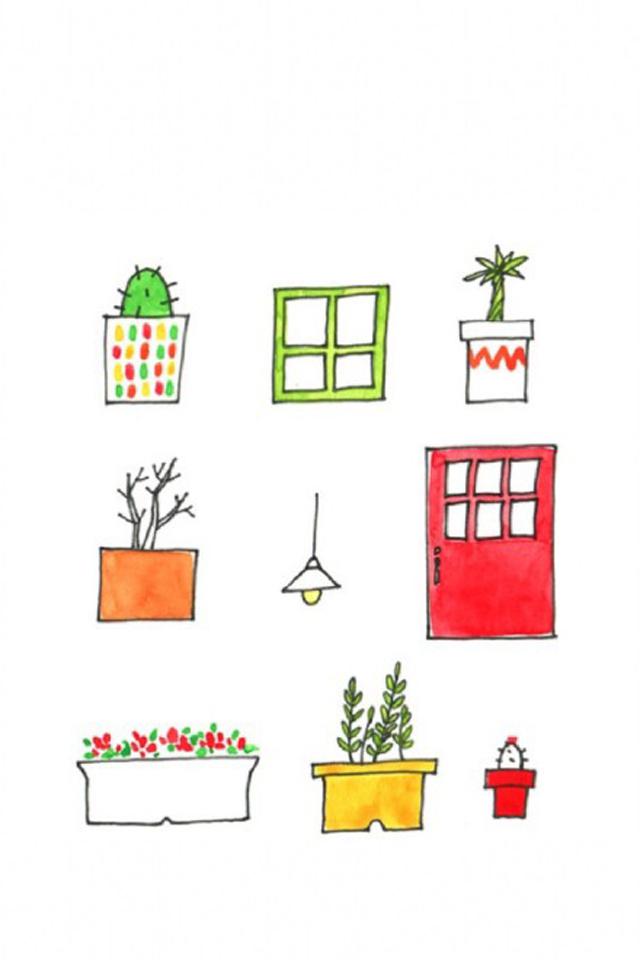 小清新治愈系简约