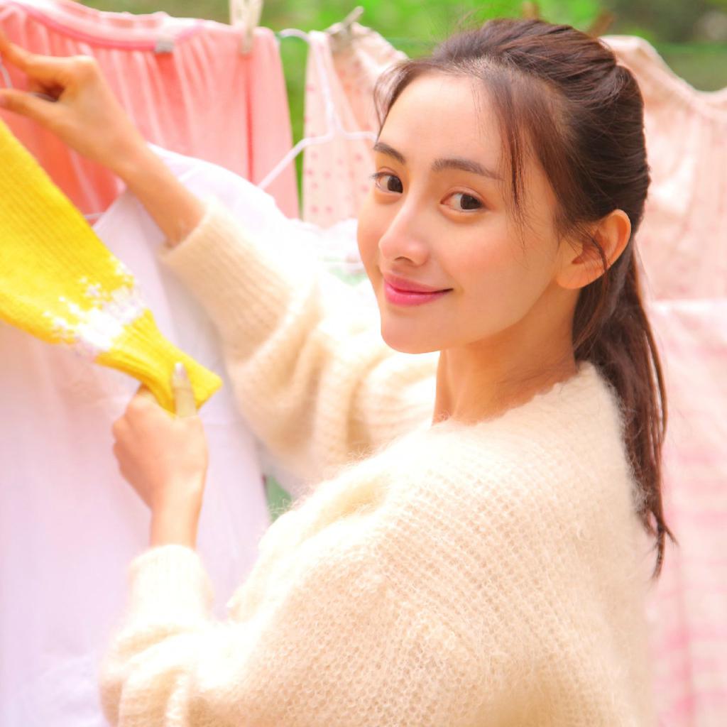 清新美女户外日系写真