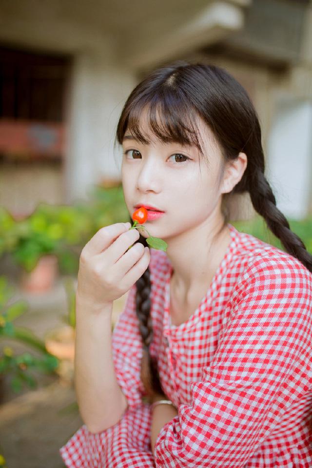 清纯美女室外写真