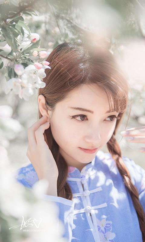 民国小清新美女写真