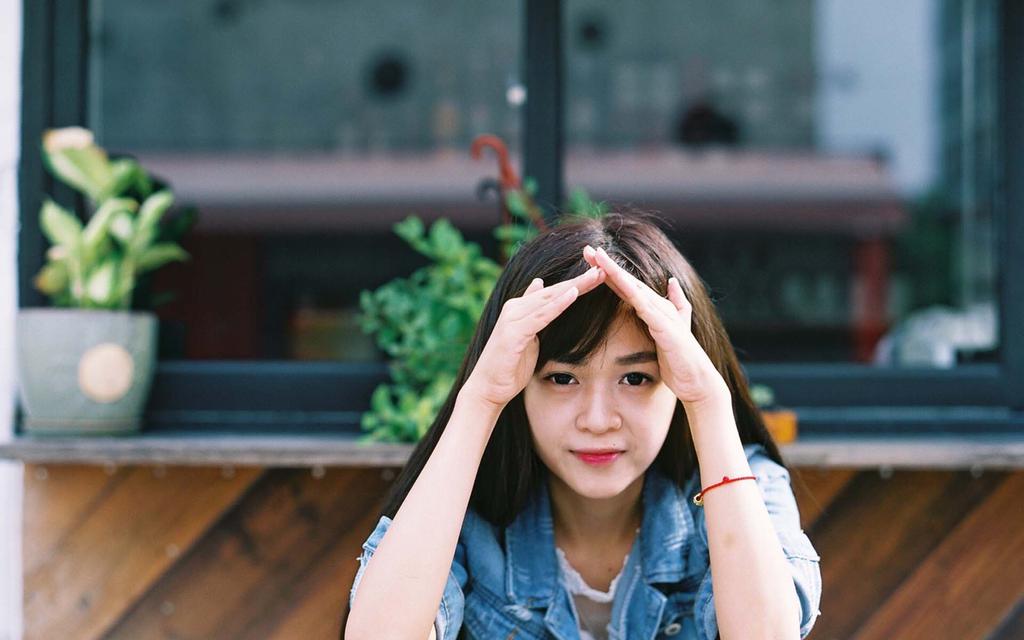 文艺美女胶片风写真