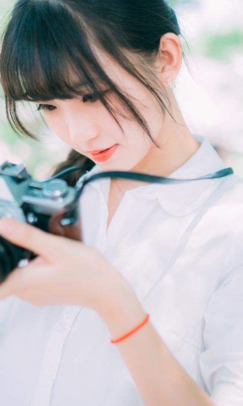 森系木屋美女清新写真