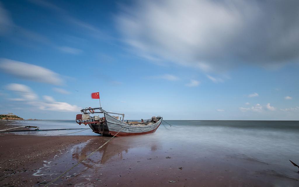 自然美景海岸线