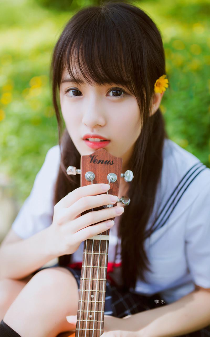 校服美女唯美写真