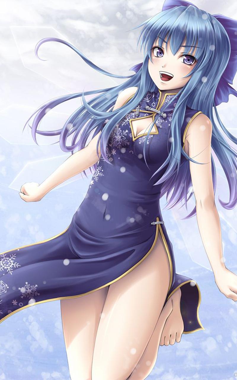 二次元旗袍美女