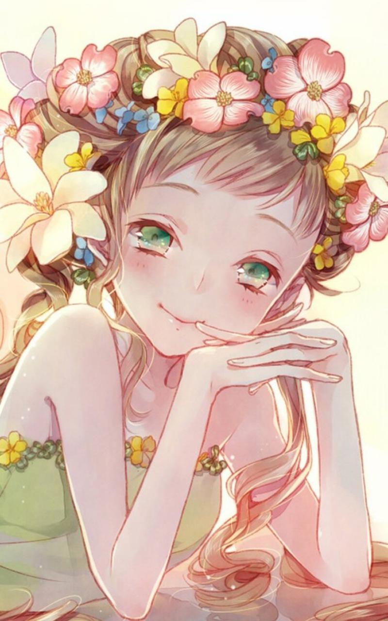 卡通小清新女孩