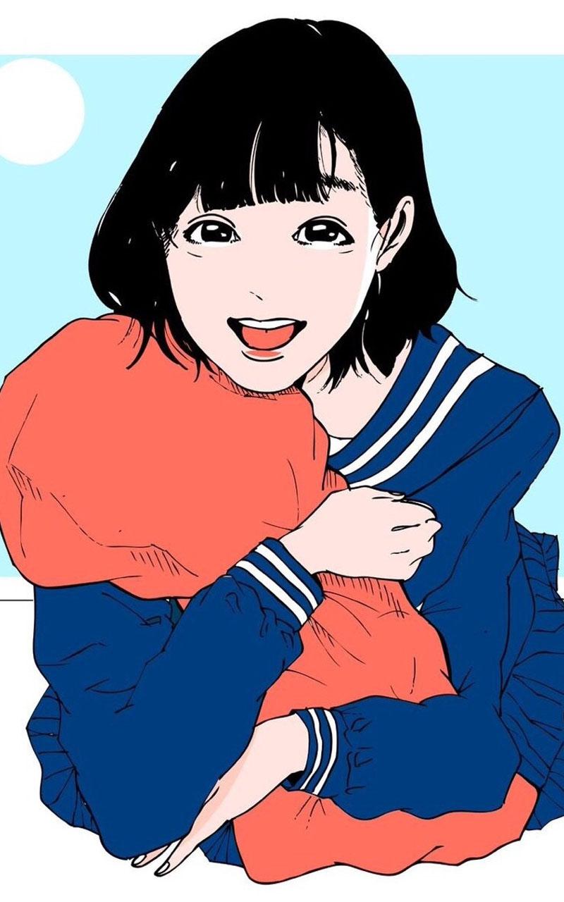 清新卡通软妹子