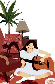 唯美清新插画图片-1