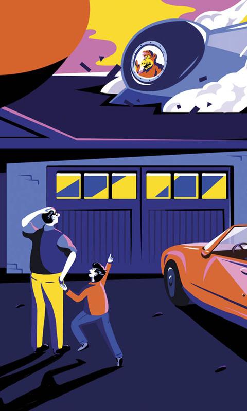 唯美清新插画图片