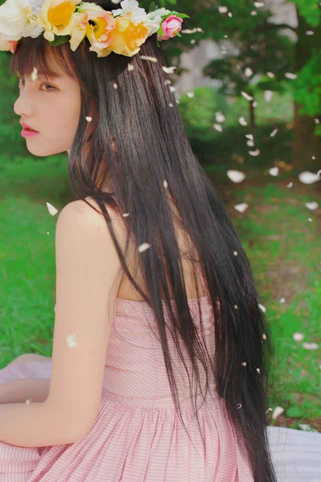 唯美森系女生清新写真